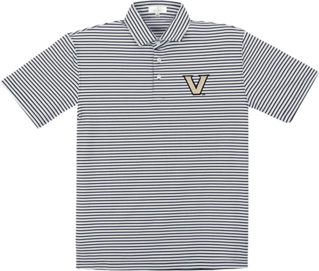 Vanderbilt University Performance Stripe Polo
