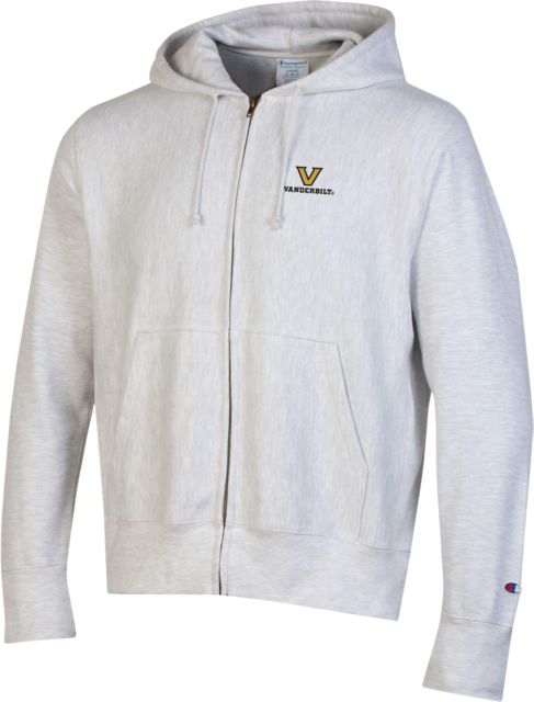 Vanderbilt University Commodores Reverse Weave Full Zip Hooded Sweatshirt