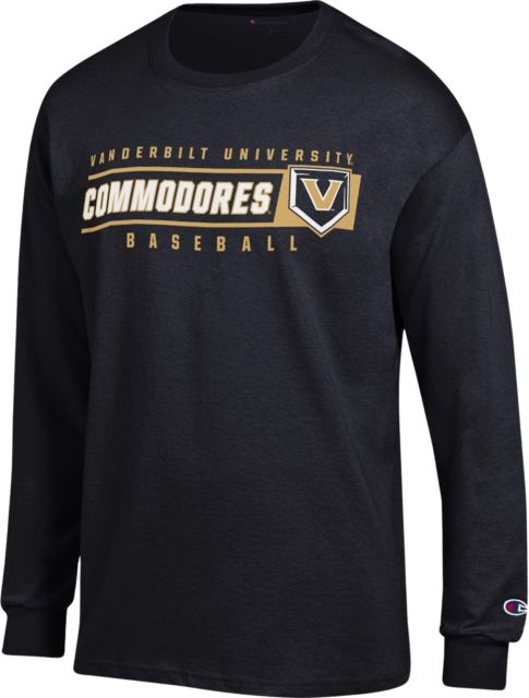 Vanderbilt University Commodores Baseball Long Sleeve T-Shirt