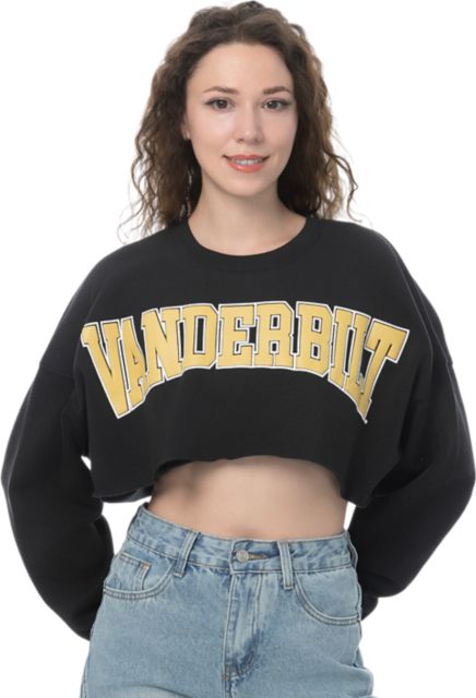 Vanderbilt University Women's Crop Crewneck Sweatshirt