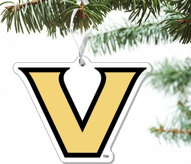 Vanderbilt University Commodores 3 x 4 Ornament