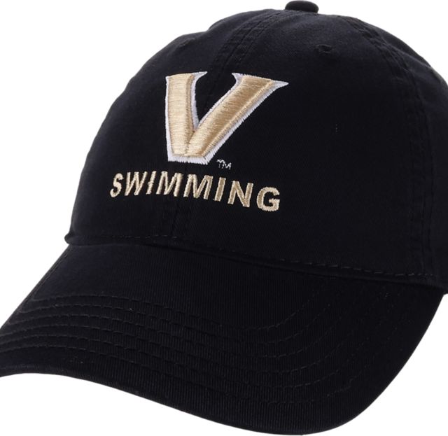 Vanderbilt University Swimming and Diving Relaxed Twill Adjustable Cap