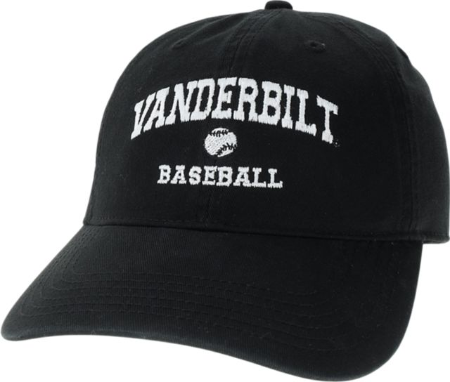 Vanderbilt University Baseball Adjustable Relaxed Twill Hat