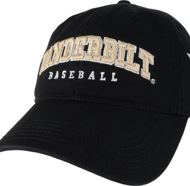 Vanderbilt University Baseball Adjustable Relaxed Twill Hat