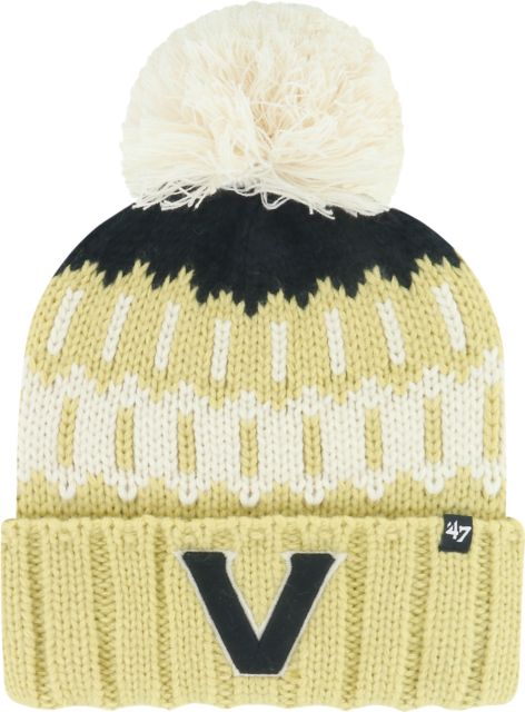 Vanderbilt University Women's Felicity Cuffed Pom Beanie
