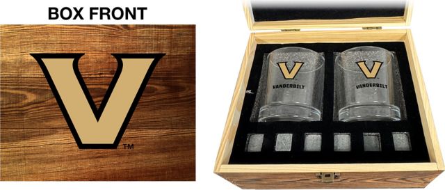 Vanderbilt University Rock Glass Box Set