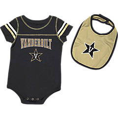 Future Tailgater Vanderbilt Commodores Baby Onesie and Cap Set