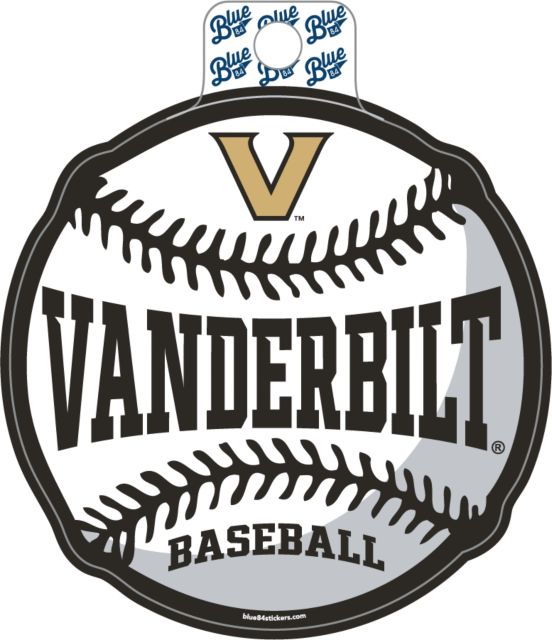 Vanderbilt University Commodores Baseball Sticker