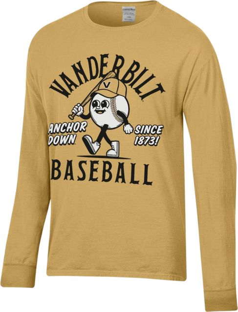 Vanderbilt University Commodores Baseball Long Sleeve T-Shirt