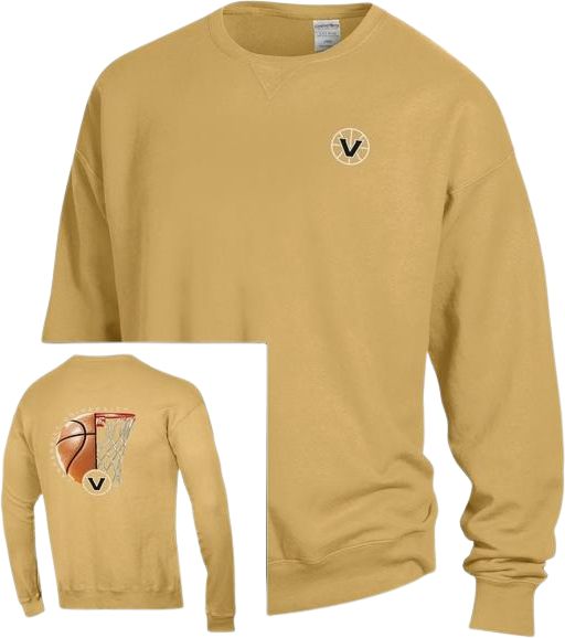 Vanderbilt University Basketball Crewneck Sweatshirt