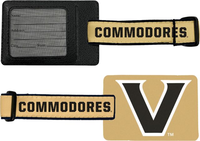 Vanderbilt University Commodores Luggage Tag