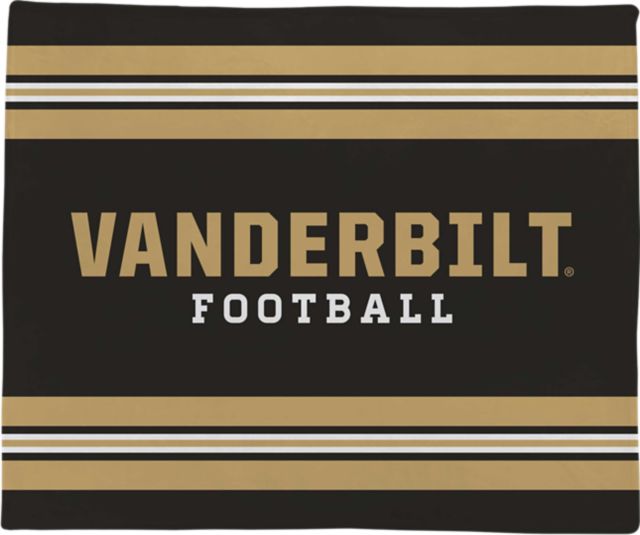 Vanderbilt University 50x60 Football Throw