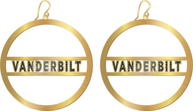 Vanderbilt University Hoop Earrings