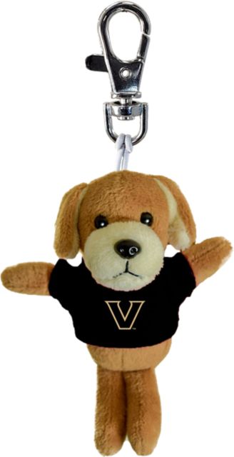 Vanderbilt University Commodores Plush Keychain