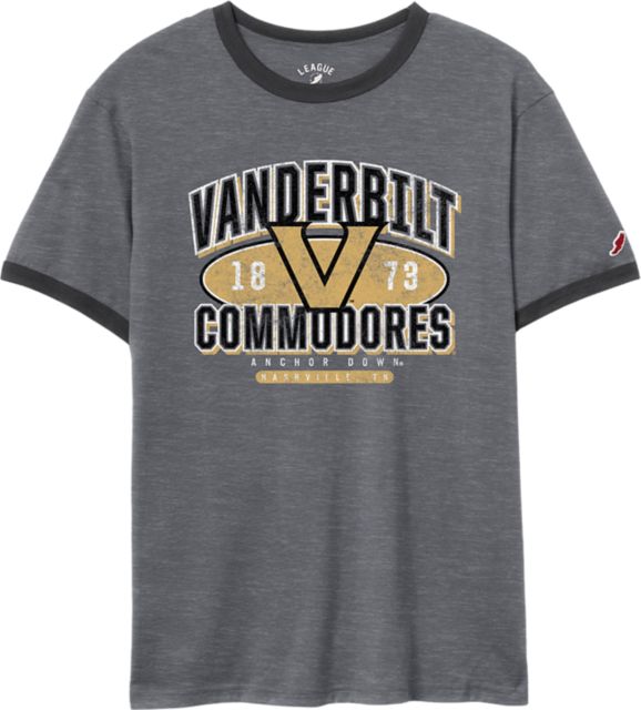 Vanderbilt University Commodores Victory Falls Ringer Short Sleeve T-Shirt