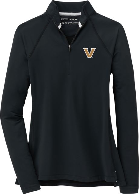 Vanderbilt University Women's Raglan Sleeve Perth 1/4 Zip
