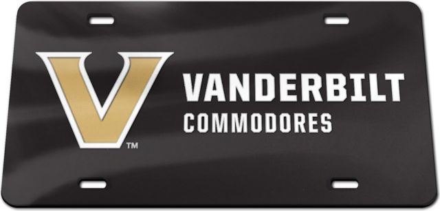 Vanderbilt University Commodores License Plate