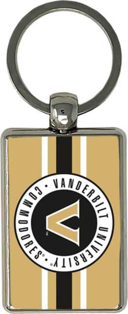 Vanderbilt University Commodores Keychain