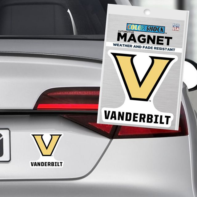 Vanderbilt University 4'' x 4'' Magnet