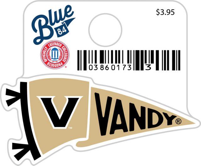 Vanderbilt University Commodores Mini Sticker