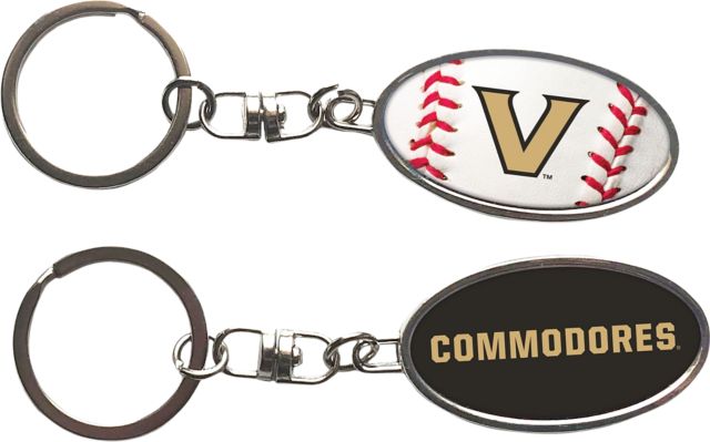 Vanderbilt University Baseball Keychain