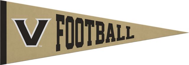 Vanderbilt University 5x15 Football Pennant