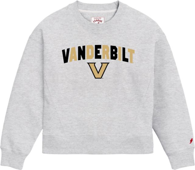 Vanderbilt University Women's Commodores Boxy Crewneck Sweatshirt