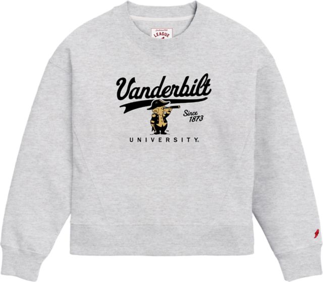 Vanderbilt University Commodores Women's Boxy Crewneck Sweatshirt