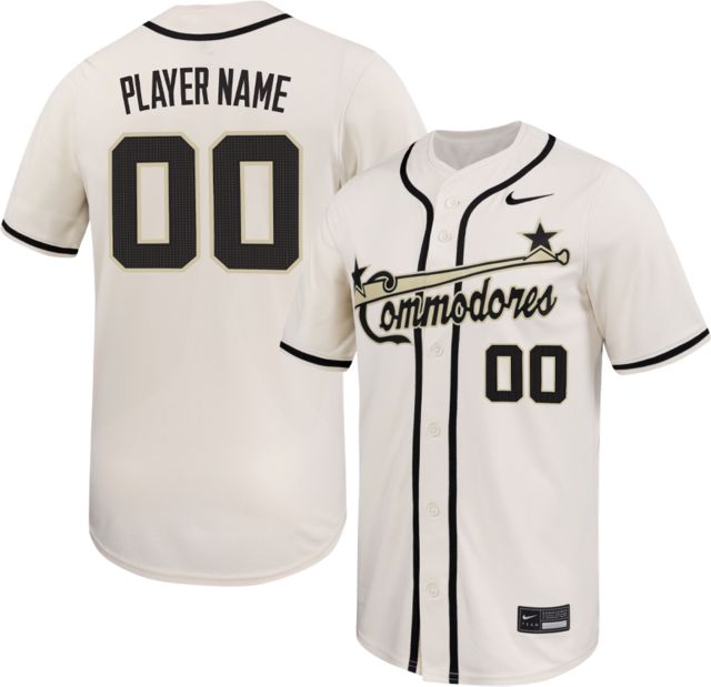 Vanderbilt University Baseball Nike Player Name Replica Jersey