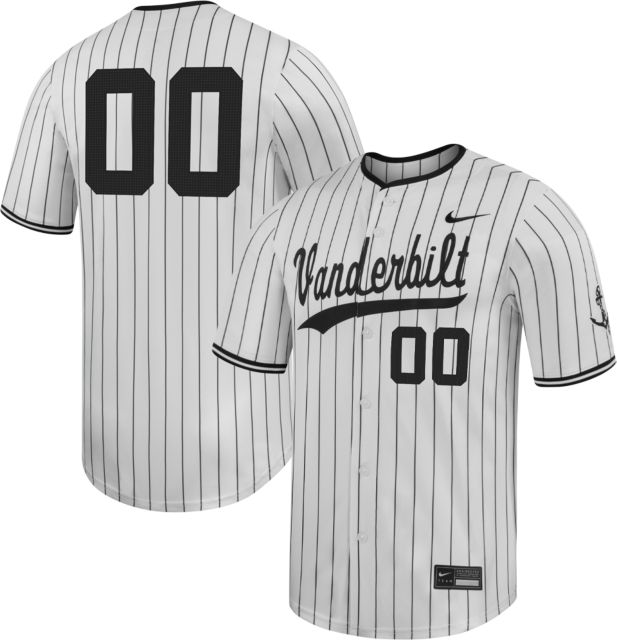 Vanderbilt University Baseball Nike Player Name Replica Jersey