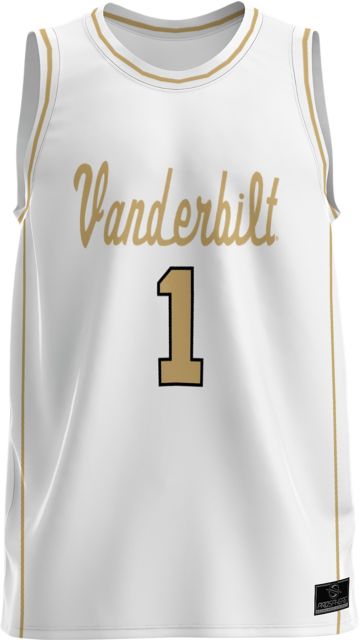 Vanderbilt University Commodores Women's Basketball #1 Replica Jersey