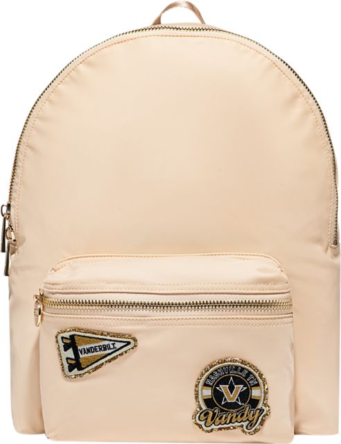 Vanderbilt University Sand Backpack with Vanderbilt University Patches