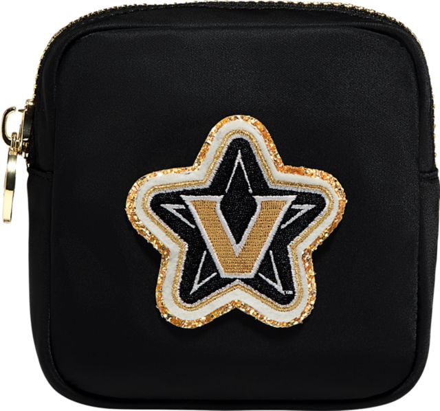 Vanderbilt University Noir Mini Pouch with Vanderbilt University Patch