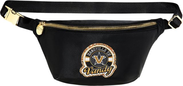 Noir Fanny Pack with Vanderbilt University Patch