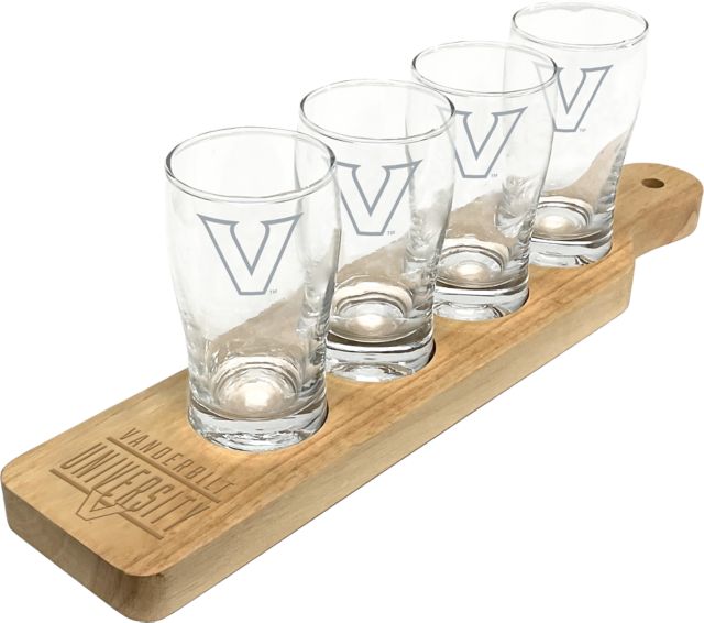 Vanderbilt University Flight Glass Set