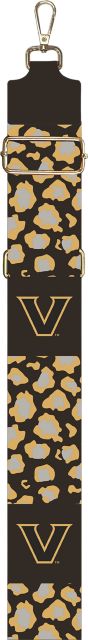 Vanderbilt University Leopard Bag Strap