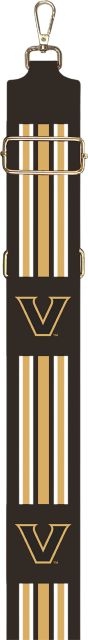 Vanderbilt University Striped Bag Strap