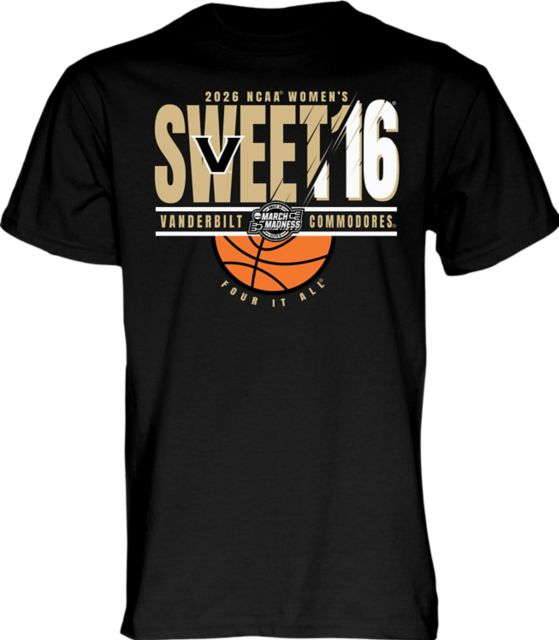Vanderbilt University Women's Basketball 2026 Sweet 16 Short Sleeve T-Shirt