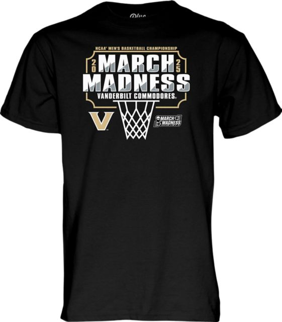 Vanderbilt University 2025 Men's Basketball Championship Short Sleeve T-Shirt