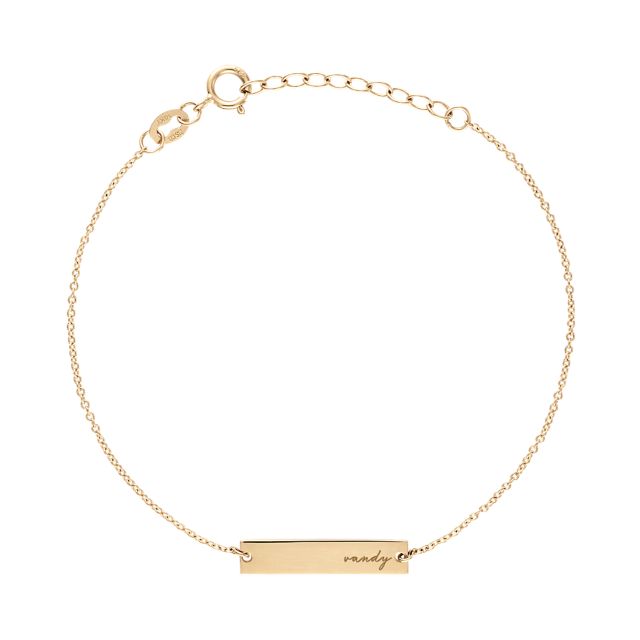 Vanderbilt Bar Bracelet - Cavan Gold