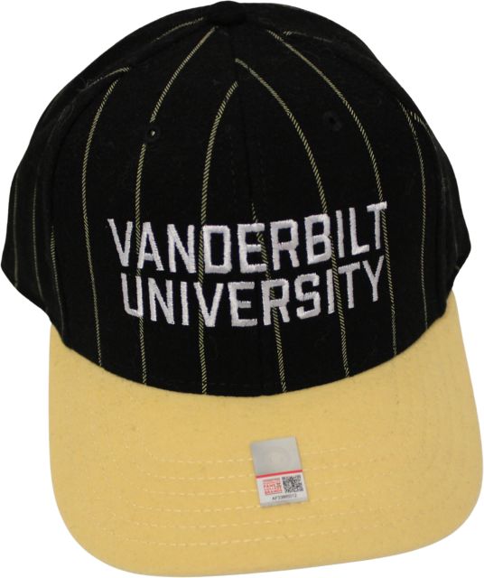 Vanderbilt University Pinstripe Adjustable Cap