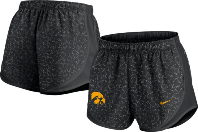 University of Iowa Hawkeyes Women's Pattern Tempo Shorts