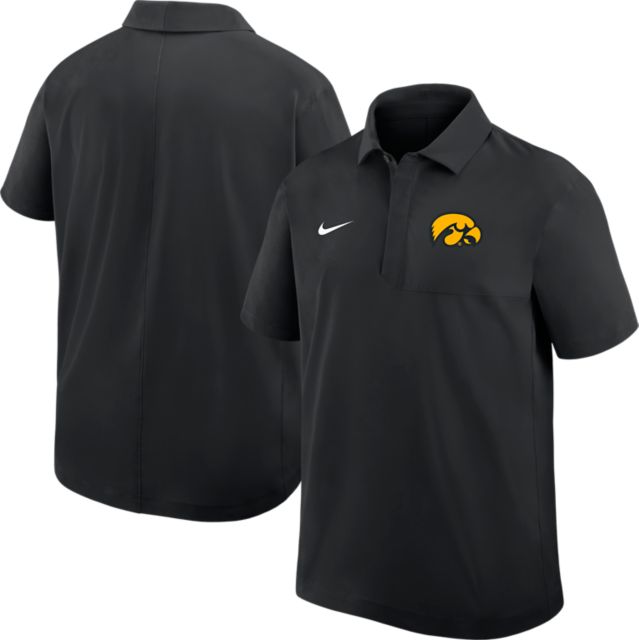 University of Iowa Hawkeyes Dri-Fit Woven Polo
