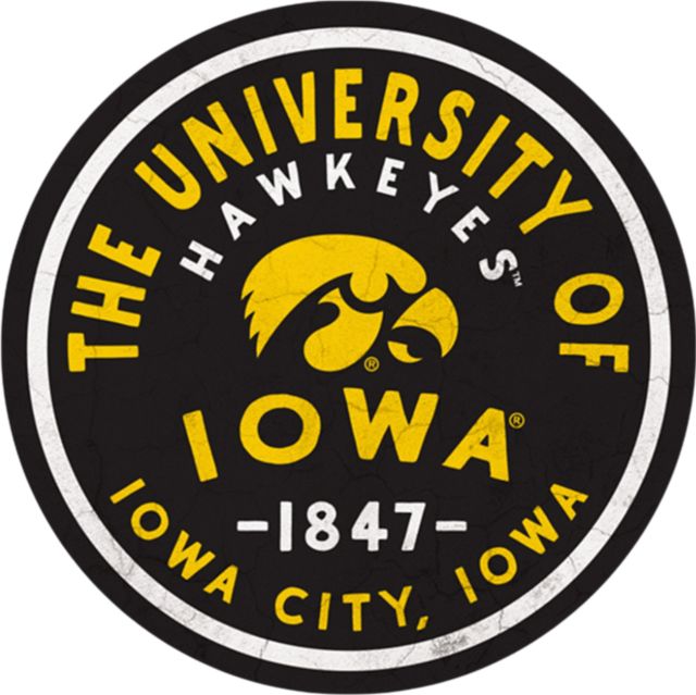 University of Iowa 4in Coaster