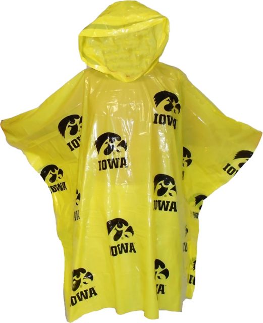 University of Iowa Hawkeyes Rain Poncho