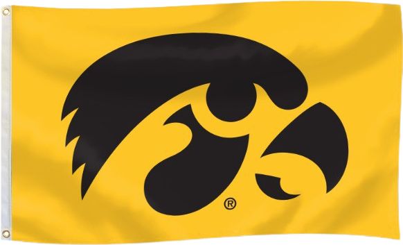 University of Iowa 3' x 5' Flag