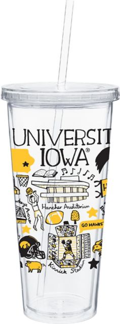 University of Iowa 20 oz. Tumbler