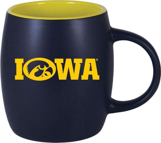 University of Iowa 12 oz. Robusto Mug