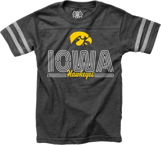University of Iowa Hawkeyes Boys Backfield Short Sleeve T-Shirt