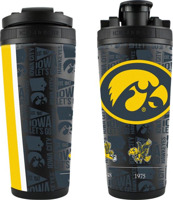 University of Iowa 26 oz. Ice Shaker